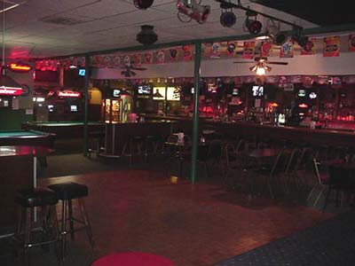 Dance floor and main bar